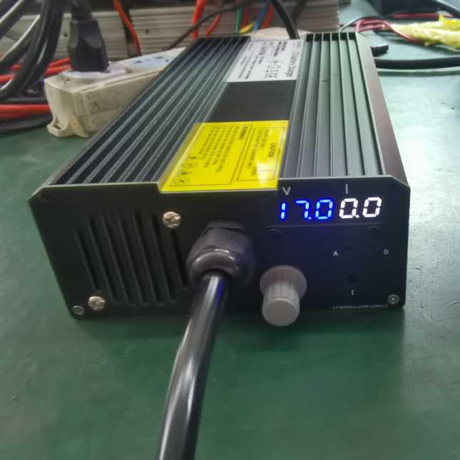 Warpath Energy 20 Amp, Adjustable Voltage (13.9v - 17.2v) Lithium Battery Charger